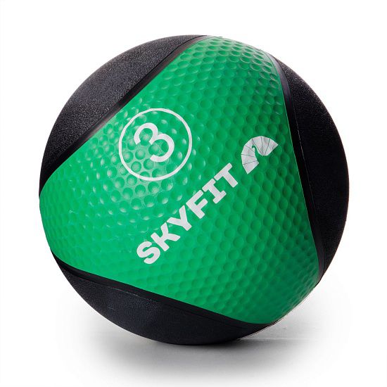 картинка Медицинский мяч SKYFIT, 3 кг SF-MB3k  - Увеличенное фото 
